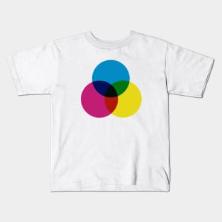 CMYK Color Mode Kids T-Shirt